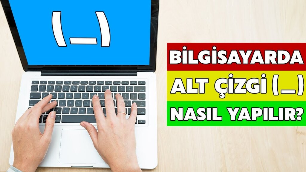 Bilgisayarda Alt Tire Nasıl Yapılır