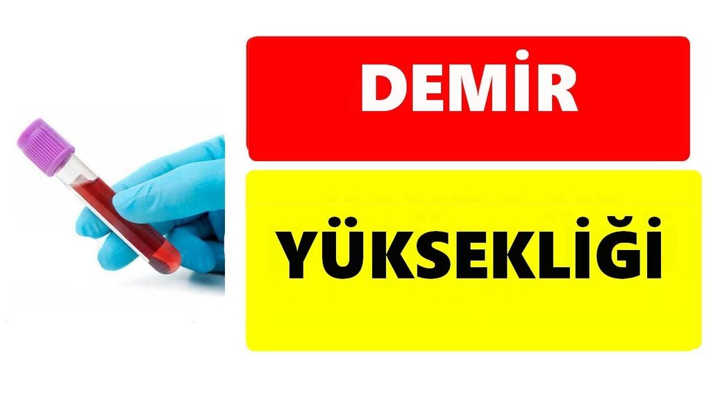 Kanda Demir Yüksekliği Nasıl Düşürülür