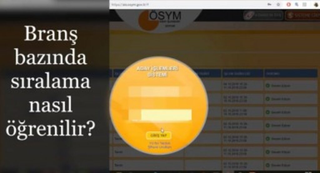 Kpss Branş Sıralaması Nasıl Öğrenilir