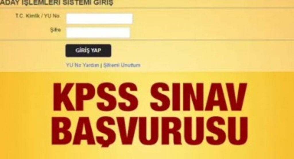 Kpss Ortaöğretim Başvuru Nasıl Yapılır
