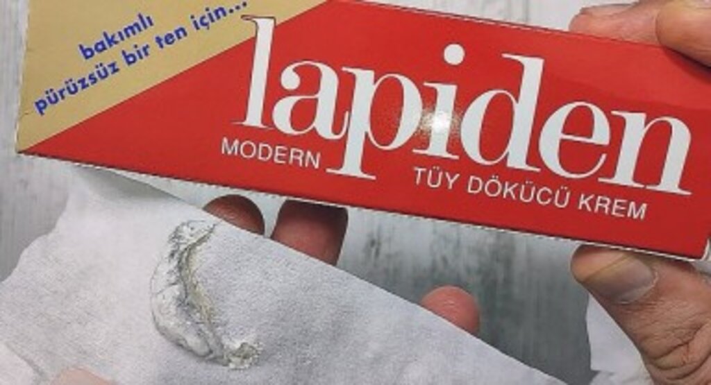 Lapiden Tüy Dökücü Krem Nasıl Kullanılır