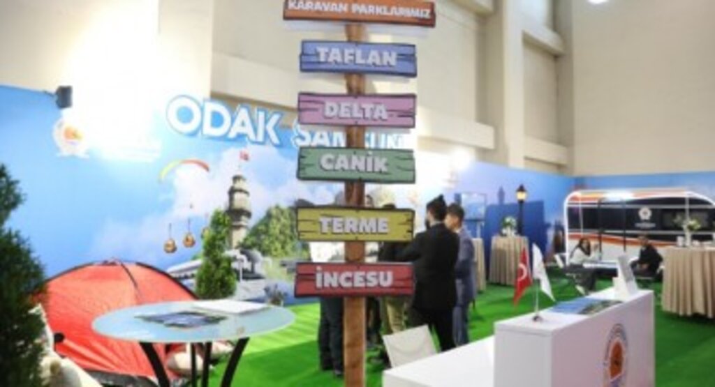 Samsun Büyükşehir Belediyesi Karavan Fuarı'nda İlgi Odağı Oldu