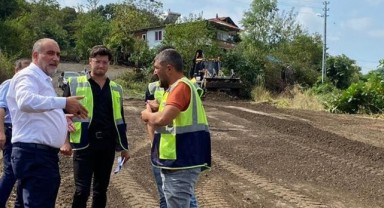 Samsun Canik'te Kırsalda Ulaşım Atağı Devam Ediyor