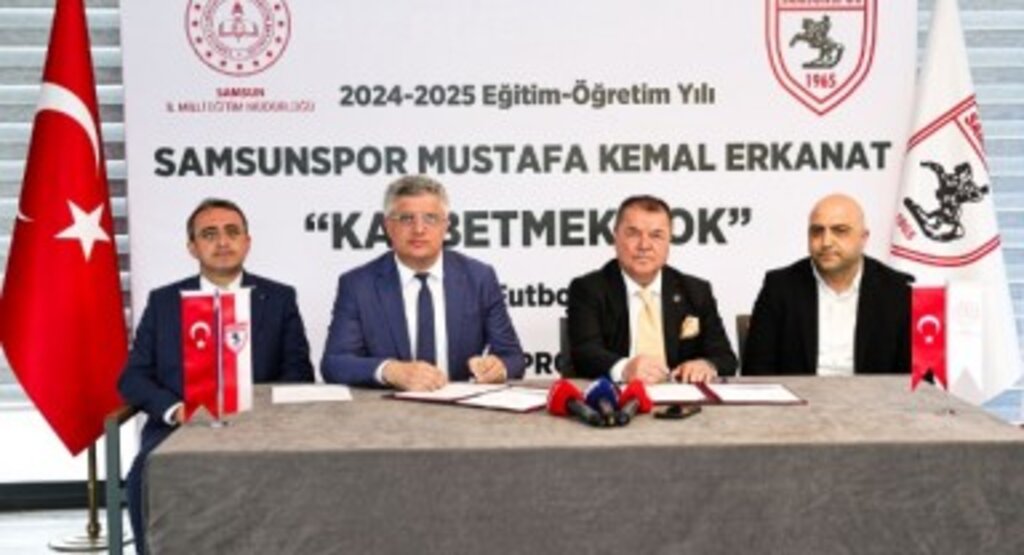 Samsunspor'dan Geleceğe Yatırım: Minikler Futbol Şenliği Protokolü İmzalandı