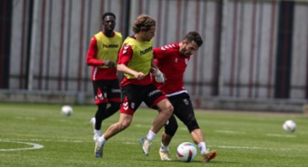 Samsunspor'un Sivasspor Maçı Hazırlıklarında Kuvvet ve Taktik Ön Planda
