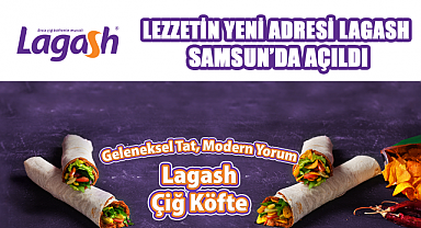 Türkiye'nin En Sevilen Çiğ Köfte Markası Lagash Artık Atakum'da!