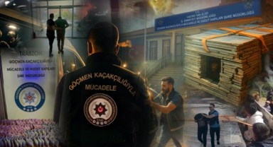 51 İlde Düzenlenen Operasyonlarda 273 Göçmen Kaçakçılığı Organizatörü Yakalandı!