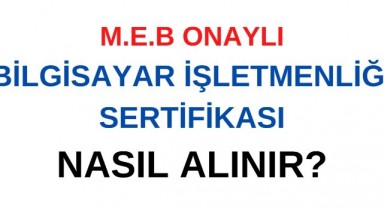Bilgisayar Sertifikası Nasıl Alınır