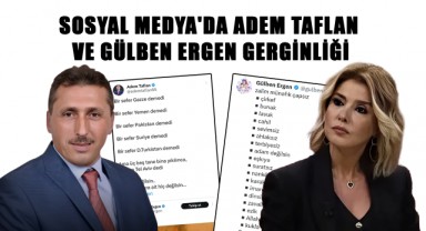 Adem Taflan ile Gülben Ergen Arasında Sosyal Medyada Sert Polemik