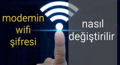 İnternet Şifresi Nasıl Değiştirilir