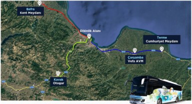 Samsun'da Kültür Yolu Festivali İçin Özel Ulaşım Hizmeti: