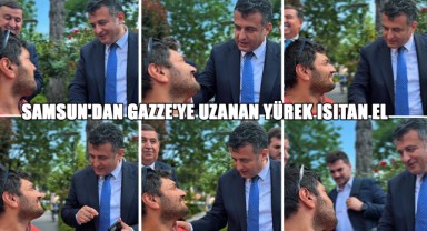 Samsun'dan Gazze'ye Uzanan Yürek Isıtan El...