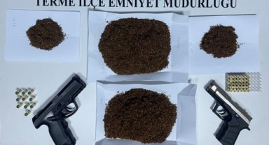 Samsun Terme'de Bonzai ve Silah Operasyonu: 6 Şüpheli Yakalandı