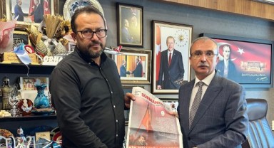 “Bir Milletin Destanı” Başlıklı Özel Sayı, TBMM’de Milletvekili Orhan Kırcalı’ya Takdim Edildi