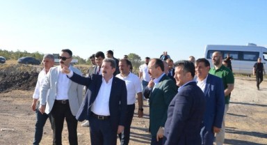 Havza OSB'de Altyapı Hamlesi ve Şehit Polis Orhan Mutlu'nun Adını Yaşatacak Yeni Tesis