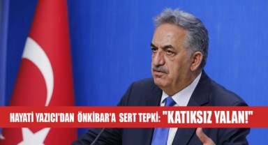 Hayati Yazıcı'dan Gazeteci Önkibar'ın İddialarına Sert Tepki: