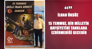 İlhan Öksüz'den
