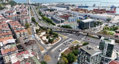 Samsun Büyükşehir’den Kavşak Trafiğine Modern Çözüm