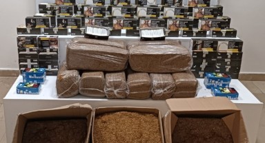 Samsun'da Kaçak Tütün ve Makaron Operasyonu!