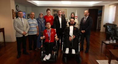 Sporun Başkenti Samsun’dan Dünya Üçüncülüğüne Gurur Ziyareti