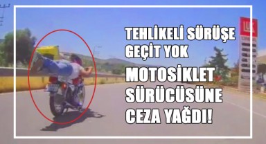 Tehlikeli Sürüşe Geçit Yok: Samsun'da Motosiklet Sürücüsüne Ceza Yağdı!