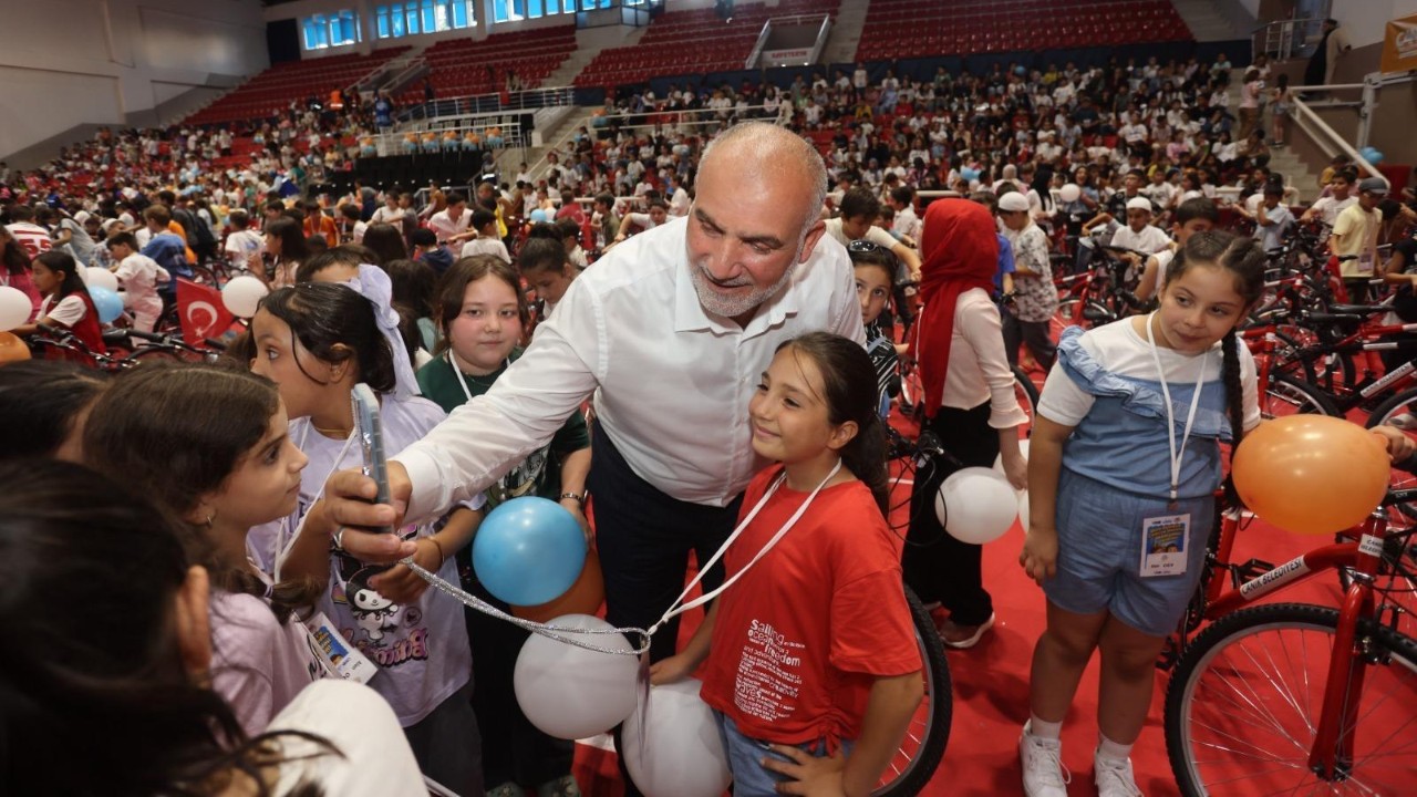 Canik’te 4 Bin Çocuk ve Genç Ödüllerini Aldı