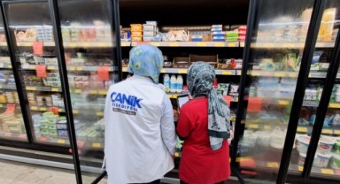 Canik’te Soğuk Gıda Denetimi! Halk Sağlığı İçin Marketler Mercek Altında