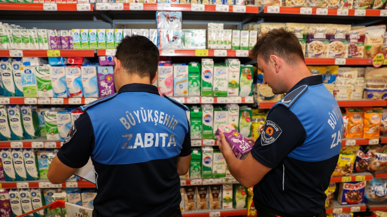 Marketlerden Sokak Satıcılarına: Samsun’da Zabıta Ekiplerinden 7/24 Denetim