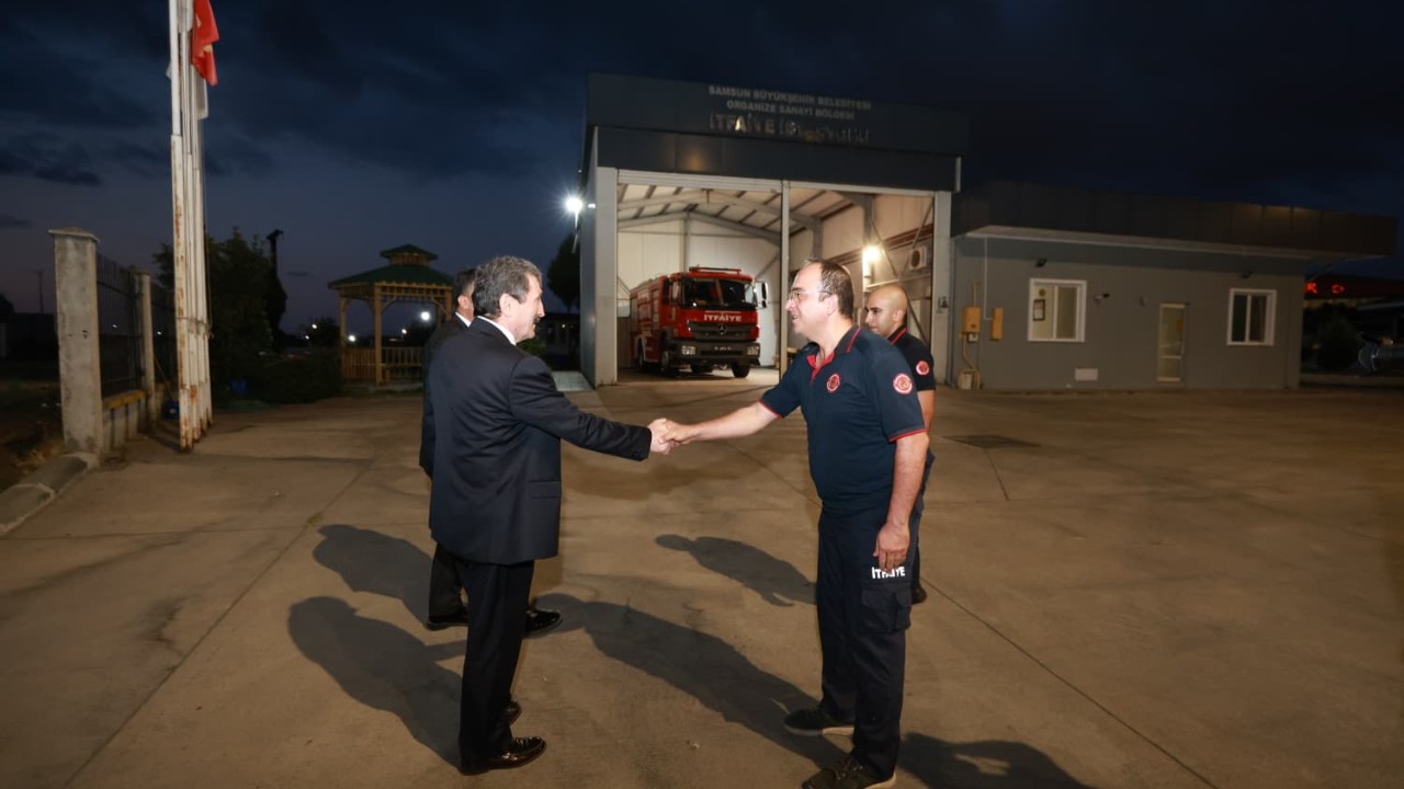 Sağlık, İtfaiye ve Kreş Projeleri Samsun Merkez OSB’de İncelendi