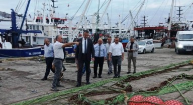 Samsun’da Balıkçılara Sezon Öncesi Moral Ziyareti