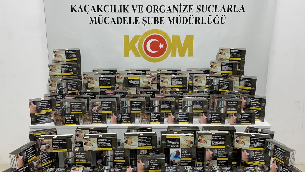Samsun'da Binlerce Adet Kaçak Makaron Ele Geçirildi!