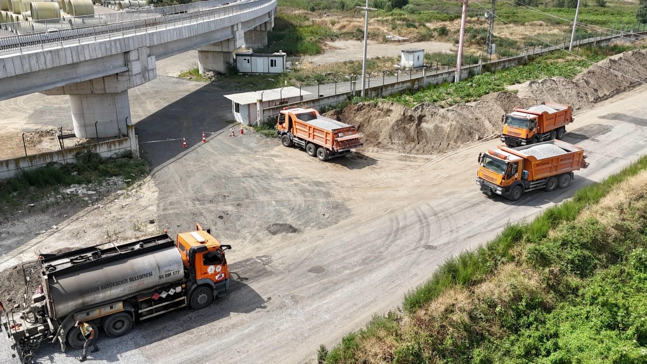 Samsun’da Yol Ağı Güçleniyor! 7 Ayda 17 İlçede 432 Bin Metrelik Dev Hamle