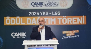Canik Belediyesi'nden YKS ve LGS Şampiyonlarına Ödül