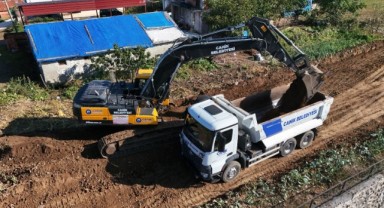 Canik’te Ulaşımda Yeni Hamle: Yol Açma Çalışmaları Hızlandı