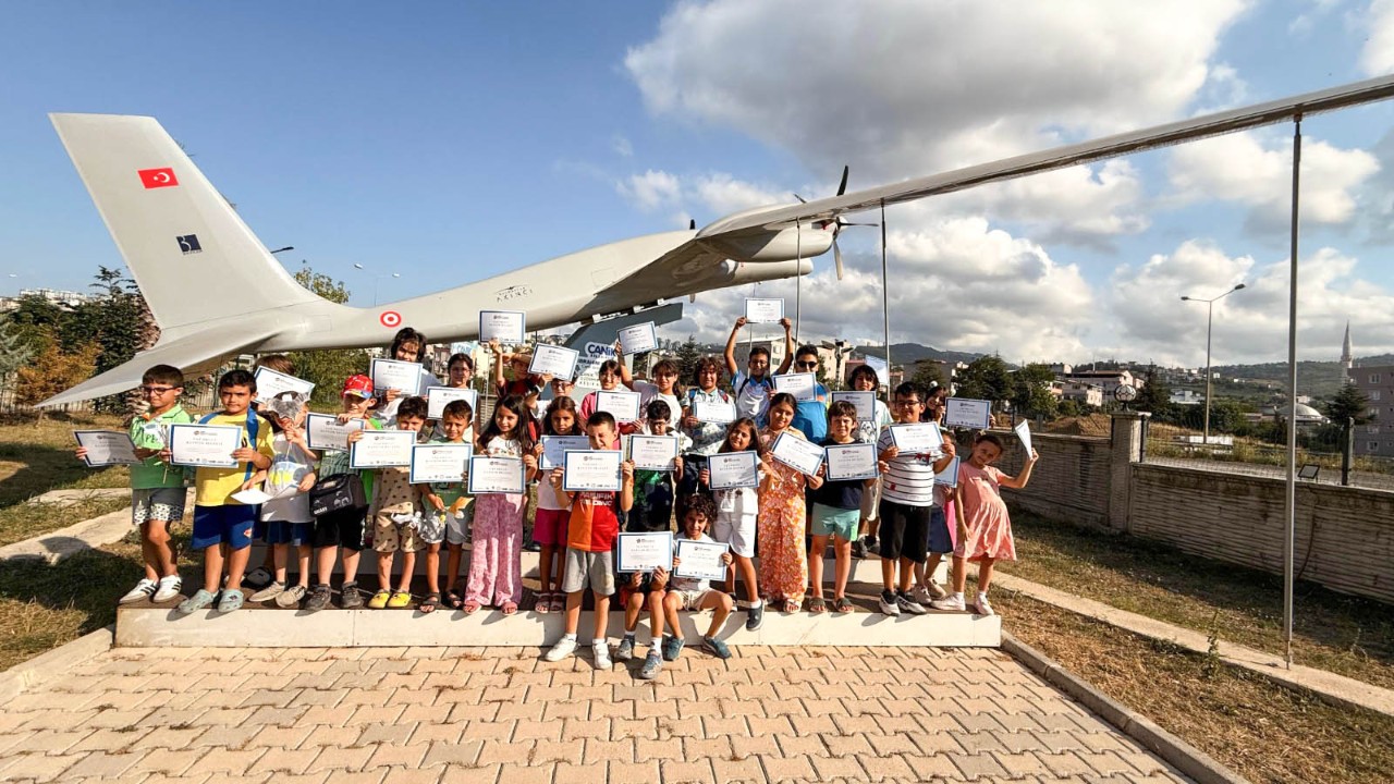 Canik'te Yaz Tatili Bilim ve Teknolojiyle Taçlandı