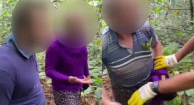 Jandarma Operasyonunda Şaşırtan Kamuflaj! Samsun’da Baba-Oğul Kadın Kıyafetiyle Yakalandı