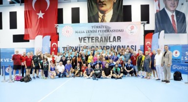Masa Tenisi Veteranlar Türkiye Şampiyonası İlk Kez Samsun’da Düzenlendi