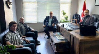 Merhum Şeref Çetintaş İçin Said Çetintaş'a Taziye Ziyareti Gerçekleştirildi