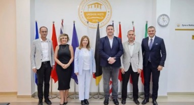 Ondokuz Mayıs Üniversitesi Rektörü Prof. Dr. Fatma Aydın, Prizren Üniversitesi’ni Ziyaret Etti