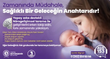 Samsun’da Riskli Bebeklere Erken Müdahale Projesi Başladı