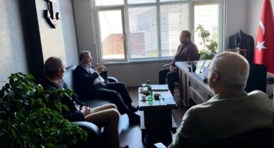 Samsun İlkadım Belediye Başkanı Kurnaz'dan Said Çetintaş'a Taziye Ziyareti
