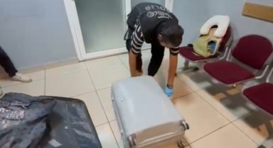 Samsun Otogarda Şüpheli Valiz Operasyonu! On Binlerce Sentetik Hap Ele Geçirildi