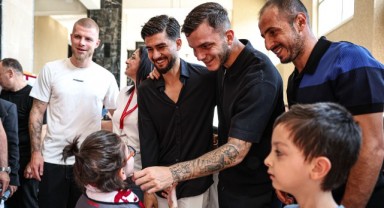 Samsunsporlu Futbolcular DMD’li Çocuklarla Buluştu