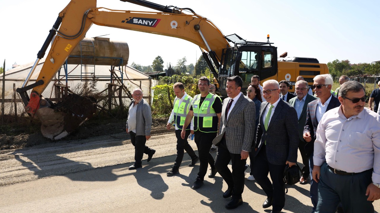 Samsun Büyükşehir’den Terme’ye Modern Ulaşım Yolu