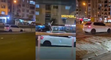 Samsun'da Akılalmaz Trafik İhlali! Alkollü Sürücü Tramvay Yolunda Yakalandı