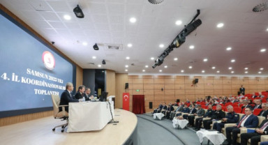 Samsun'da Koordinasyon Kurulu Toplantısıyla 499 Proje Masaya Yatırıldı
