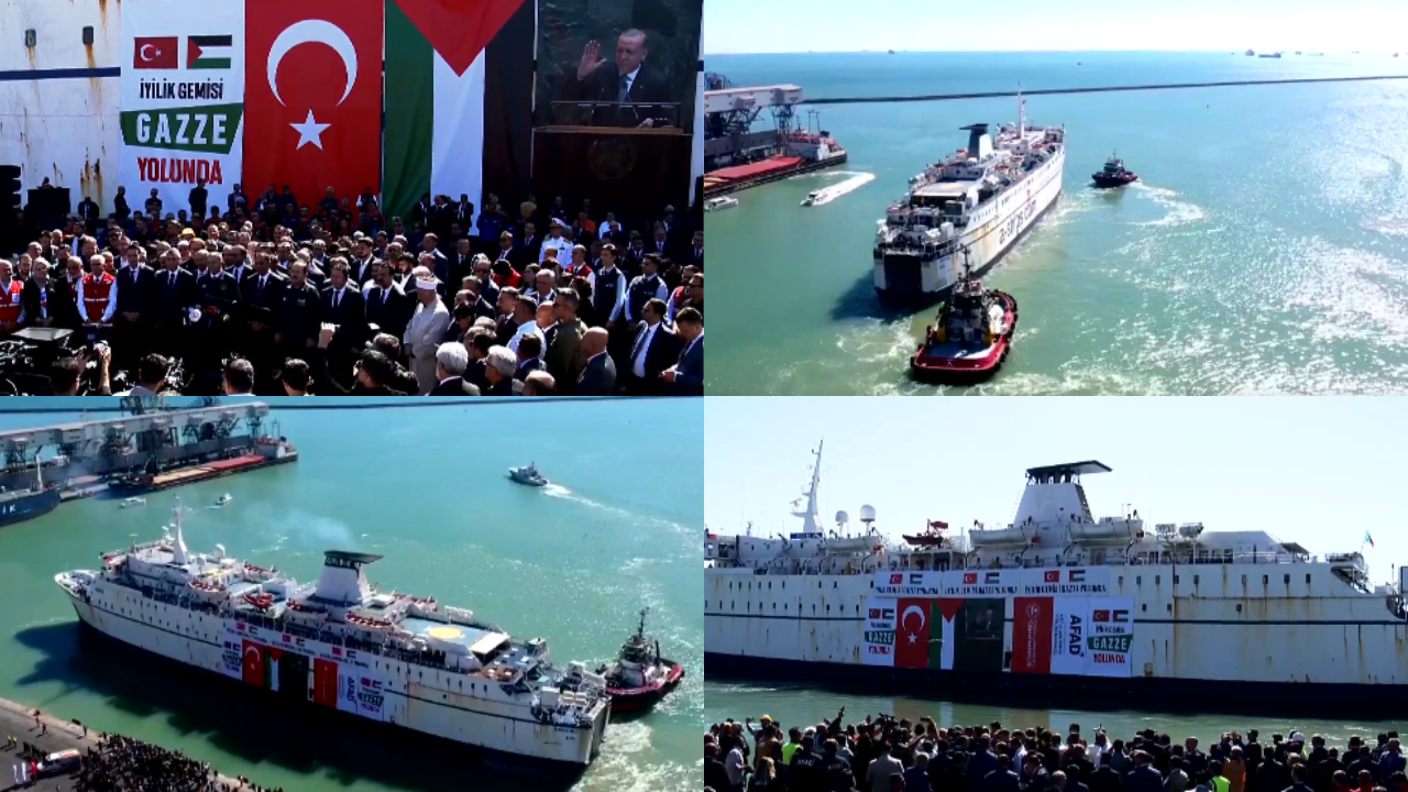 Türkiye’nin 17. “İyilik Gemisi” Gazze’ye Uğurlandı