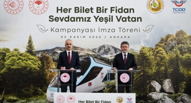 Her YHT Biletine Bir Fidan: Bakanlıklardan Yeşil Vatan Protokolü
