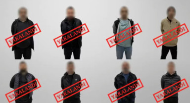 Kırmızı Bültenle Aranan 8 Firari Gürcistan'da Yakalandı ve Türkiye'ye Getirildi