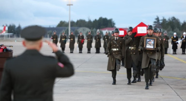 Ankara’da Düşen Uçakta Hayatını Kaybeden Libya Askeri Heyeti İçin Tören Düzenlendi